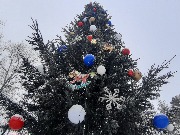 Новогодняя красота в парке Динамо